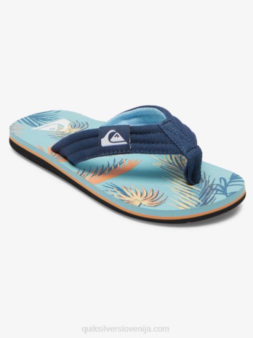 Quiksilver PJ4H1991 fantje modra 2 Molokai layback sandali 8-16