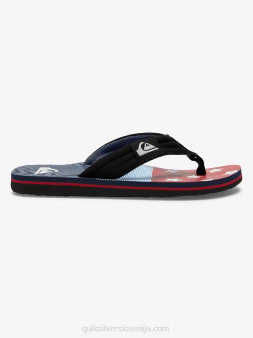 Quiksilver PJ4H1992 fantje modra 3 Molokai layback sandali 8-16