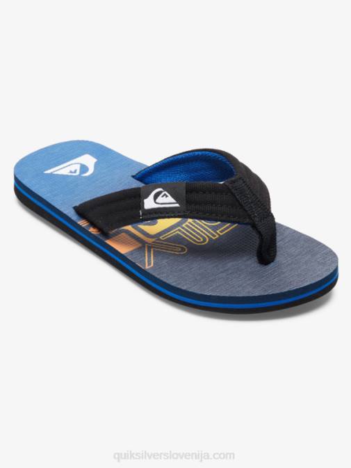 Quiksilver PJ4H1998 fantje modra 6 Molokai layback sandali 8-16