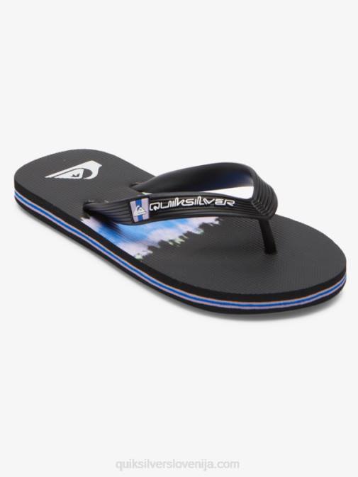 Quiksilver PJ4H2023 fantje Črna 8-16 molokai japonke