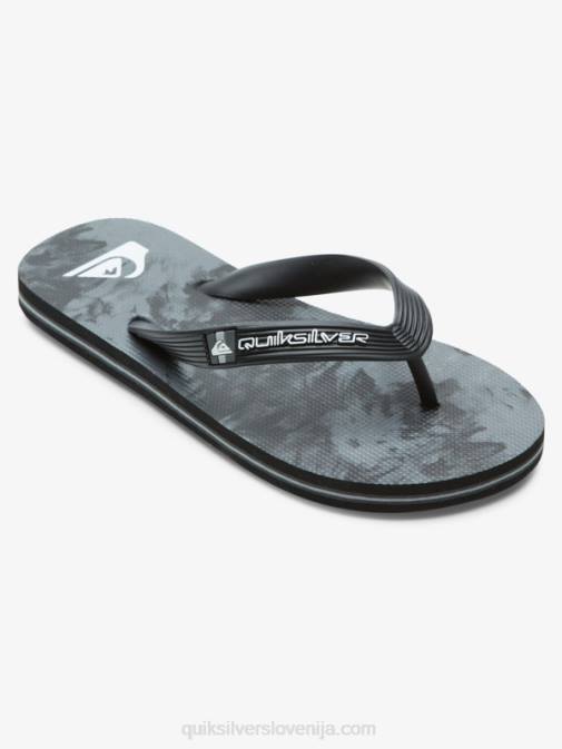 Quiksilver PJ4H2026 fantje črna/siva 8-16 molokai japonke