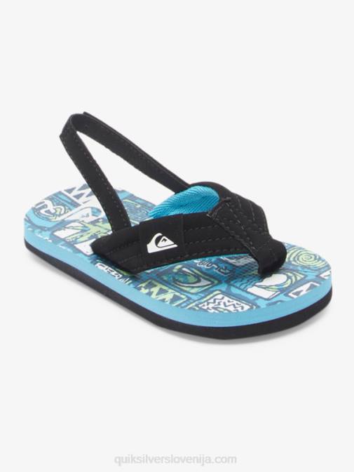 Quiksilver PJ4H2032 fantje modra 4 Molokai layback sandali