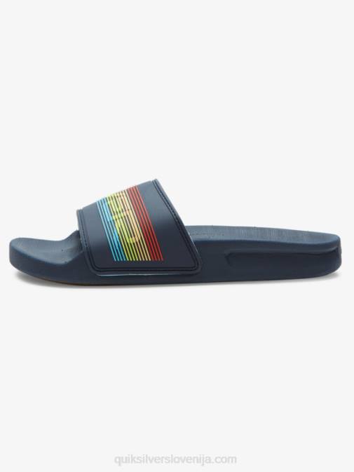 Quiksilver PJ4H2162 fantje modra 2 Sandali 8-16 rivi z besednim znakom