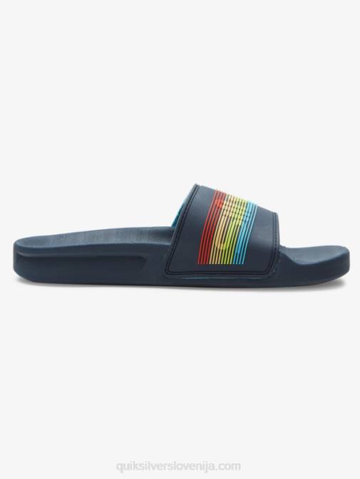 Quiksilver PJ4H2162 fantje modra 2 Sandali 8-16 rivi z besednim znakom
