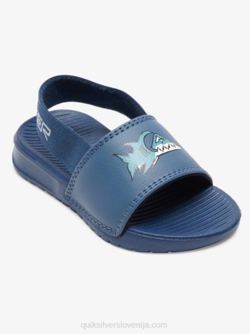 Quiksilver PJ4H2164 fantje modra 1 svetli obalni sandali s pasovi
