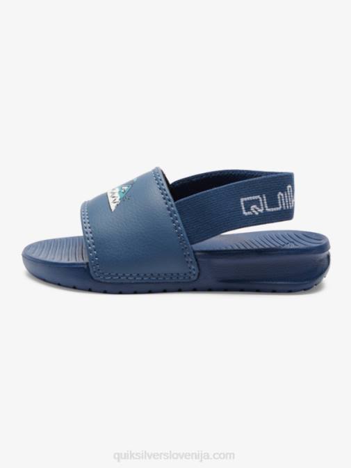 Quiksilver PJ4H2164 fantje modra 1 svetli obalni sandali s pasovi
