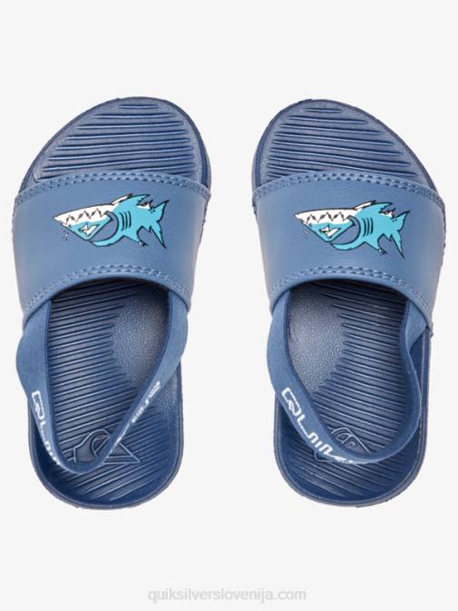 Quiksilver PJ4H2164 fantje modra 1 svetli obalni sandali s pasovi