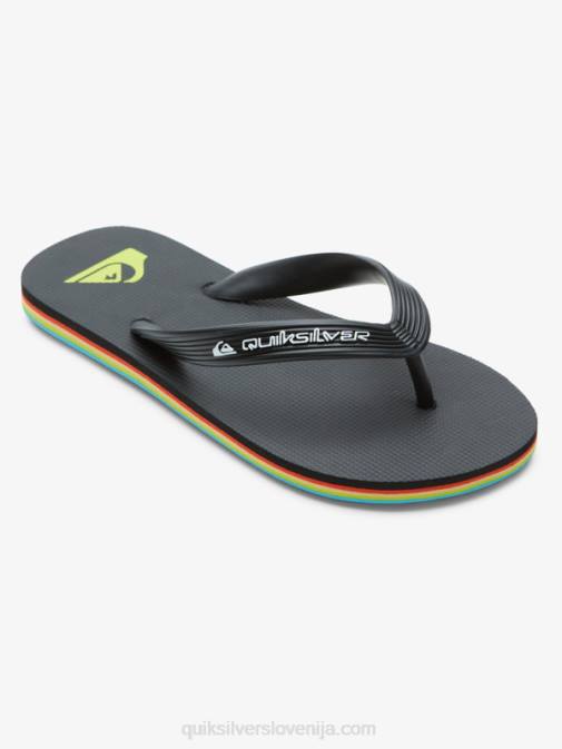 Quiksilver PJ4H2169 fantje Črna Japonke z jedrom Molokai 8-16