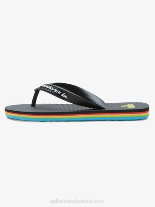Quiksilver PJ4H2169 fantje Črna Japonke z jedrom Molokai 8-16