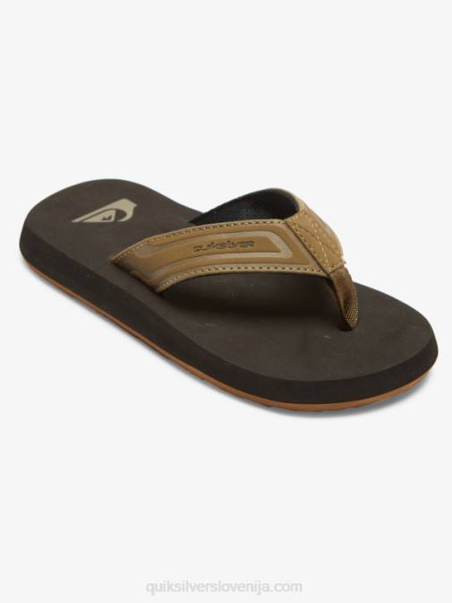 Quiksilver PJ4H2182 fantje tan 1 8-16 sandali z jedrom opičjega ključa