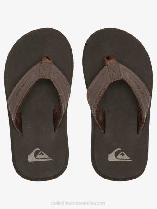 Quiksilver PJ4H2183 fantje rjava 1 8-16 sandali z jedrom opičjega ključa