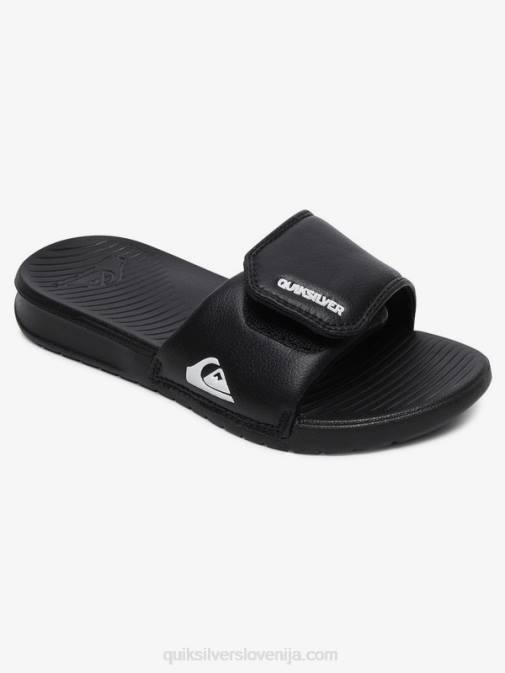 Quiksilver PJ4H2185 fantje črnobela 8-16 svetlih drsnikov za nastavitev obale