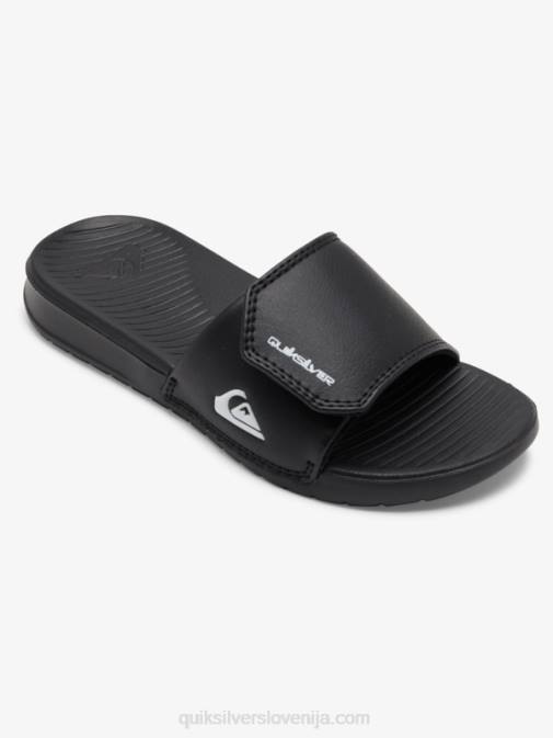 Quiksilver PJ4H2185 fantje črnobela 8-16 svetlih drsnikov za nastavitev obale