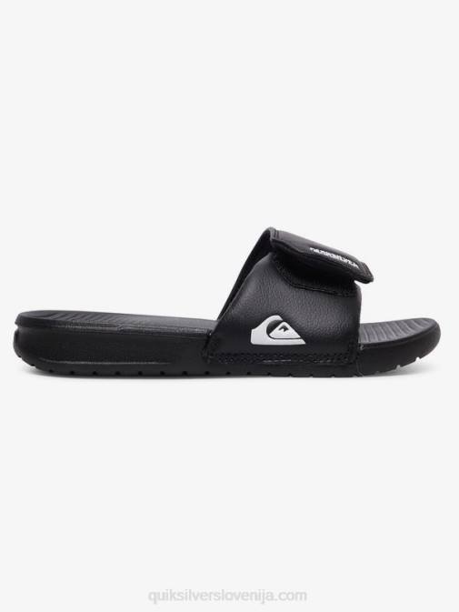 Quiksilver PJ4H2185 fantje črnobela 8-16 svetlih drsnikov za nastavitev obale