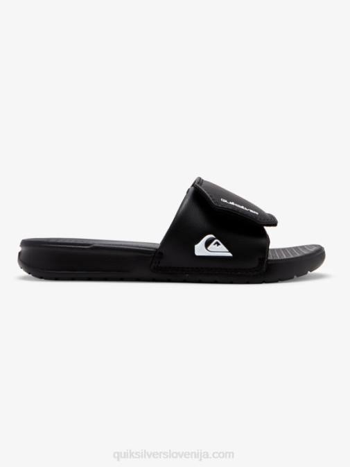 Quiksilver PJ4H2185 fantje črnobela 8-16 svetlih drsnikov za nastavitev obale