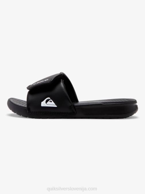 Quiksilver PJ4H2185 fantje črnobela 8-16 svetlih drsnikov za nastavitev obale