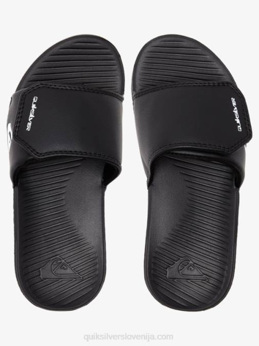 Quiksilver PJ4H2185 fantje črnobela 8-16 svetlih drsnikov za nastavitev obale