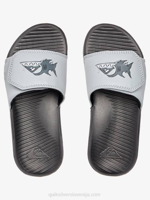 Quiksilver PJ4H2186 fantje siva 1 8-16 svetlih drsnikov za nastavitev obale