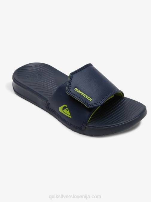 Quiksilver PJ4H2187 fantje modro zelena 8-16 svetlih drsnikov za nastavitev obale