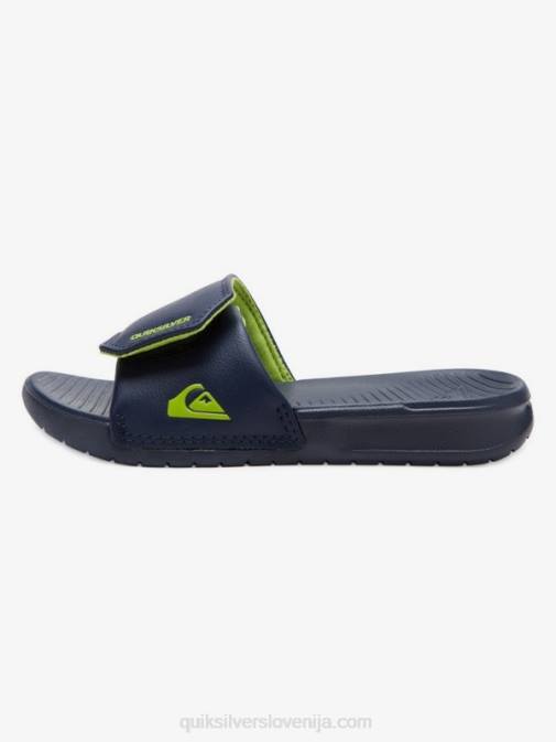Quiksilver PJ4H2187 fantje modro zelena 8-16 svetlih drsnikov za nastavitev obale