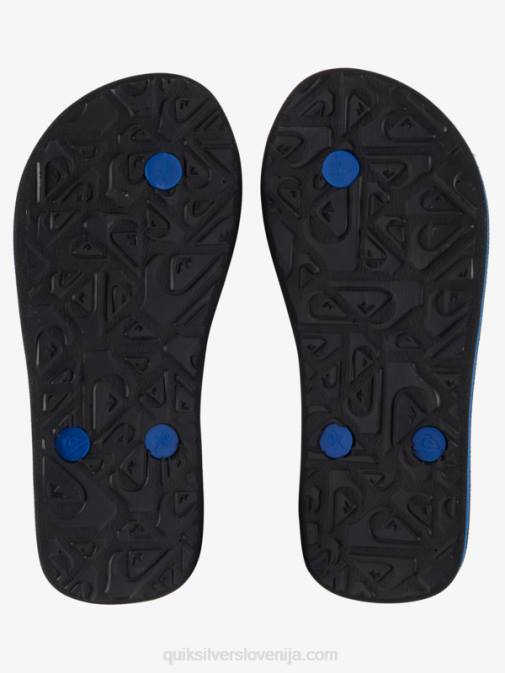 Quiksilver PJ4H2207 fantje črna/modra/siva 8-16 molokai panel japonke