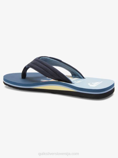 Quiksilver PJ4H2250 fantje modra 3 8-16 molokai layback mladinski osnovni sandal
