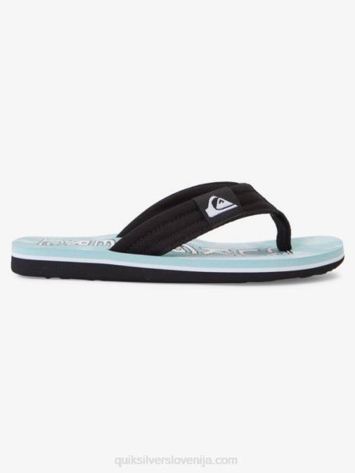 Quiksilver PJ4H2253 fantje modra 1 8-16 molokai layback mladinski osnovni sandal