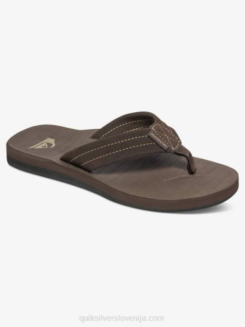 Quiksilver PJ4H2283 fantje demitasse - trdno Usnjeni sandali iz semiša 8-16