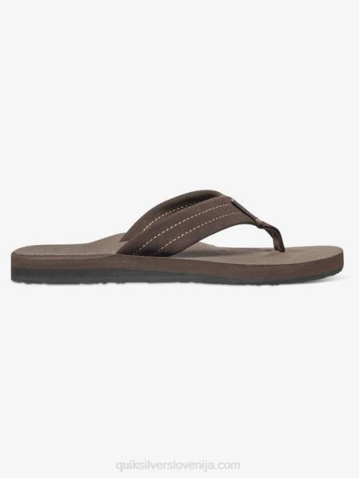 Quiksilver PJ4H2283 fantje demitasse - trdno Usnjeni sandali iz semiša 8-16