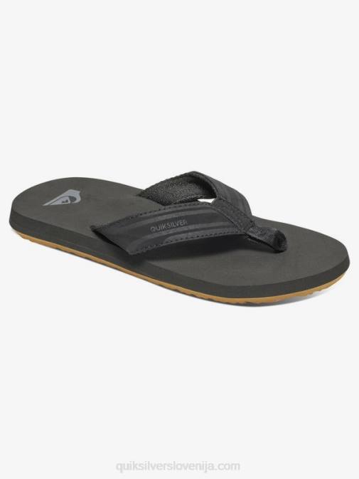 Quiksilver PJ4H2285 fantje črna/rjava 8-16 sandali z opičjim ključem