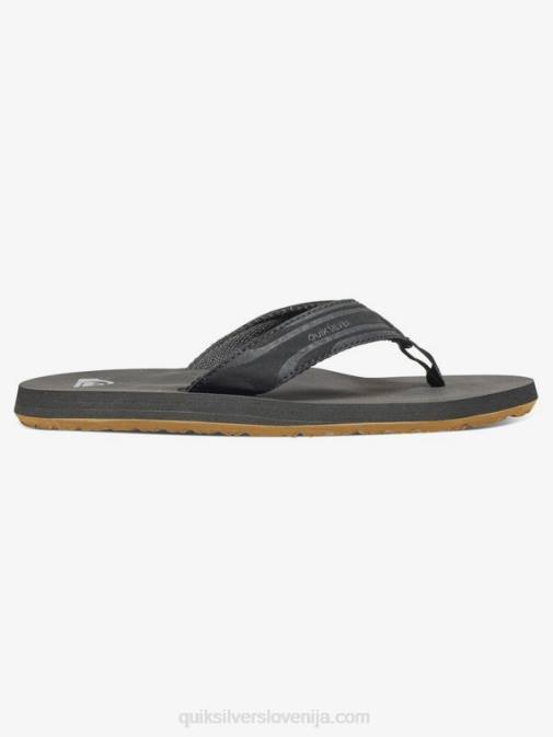 Quiksilver PJ4H2285 fantje črna/rjava 8-16 sandali z opičjim ključem
