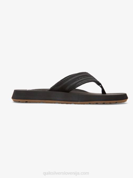 Quiksilver PJ4H2285 fantje črna/rjava 8-16 sandali z opičjim ključem