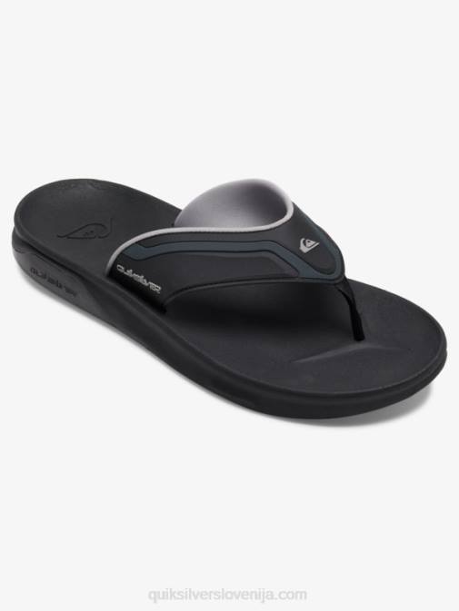 Quiksilver PJ4H1082 moški črna/siva/rjava mathodic obnovitveni sandali