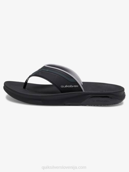 Quiksilver PJ4H1082 moški črna/siva/rjava mathodic obnovitveni sandali