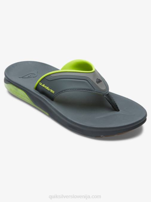 Quiksilver PJ4H1083 moški siva/črna/zelena mathodic obnovitveni sandali