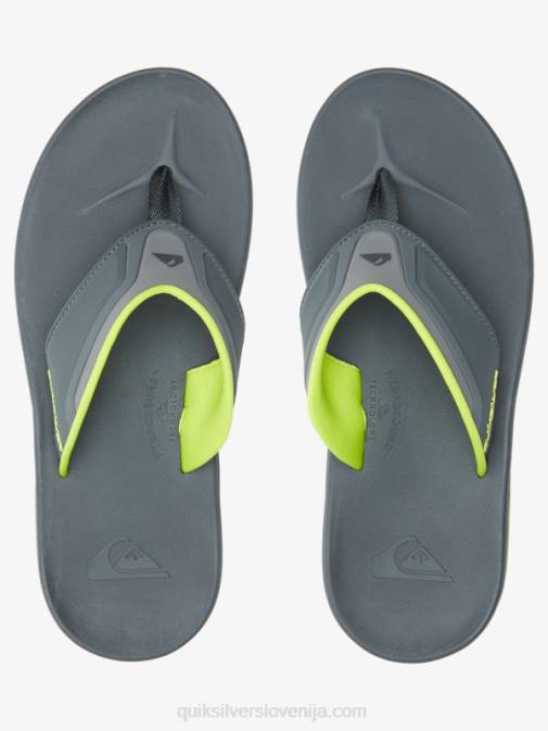 Quiksilver PJ4H1083 moški siva/črna/zelena mathodic obnovitveni sandali