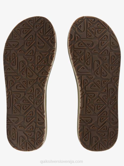 Quiksilver PJ4H1156 moški Črna sandali s squish slide island oasis