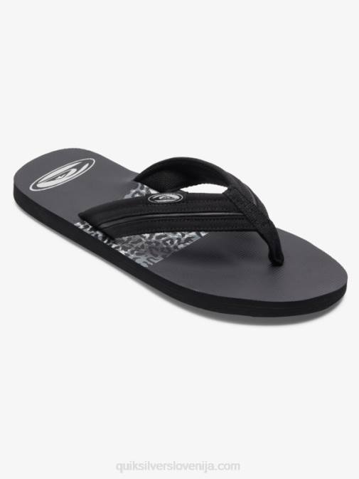 Quiksilver PJ4H1295 moški Črna sandali molokai layback saturn