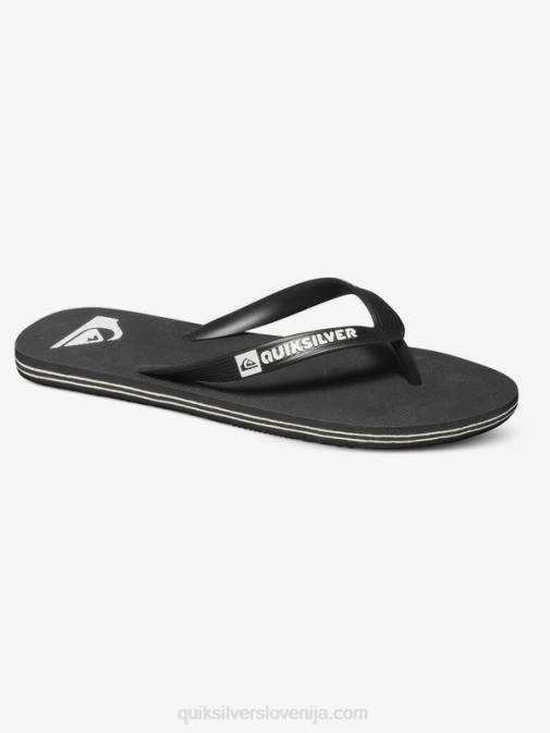 Quiksilver PJ4H1591 moški črnobela molokai japonke