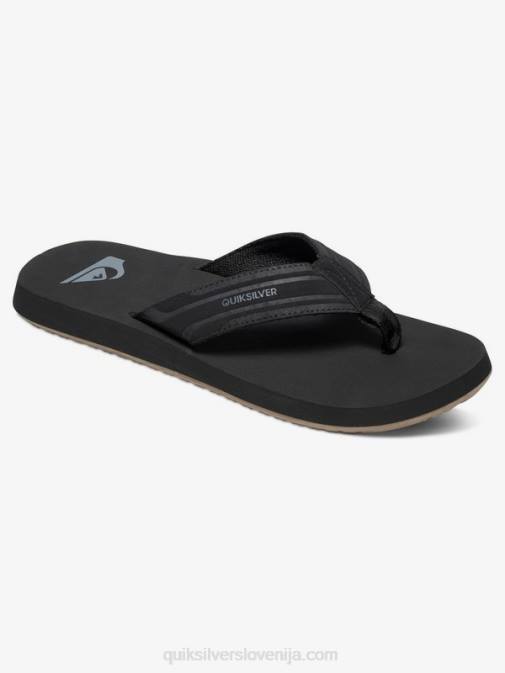 Quiksilver PJ4H1644 moški črna/rjava sandali z opičjim ključem