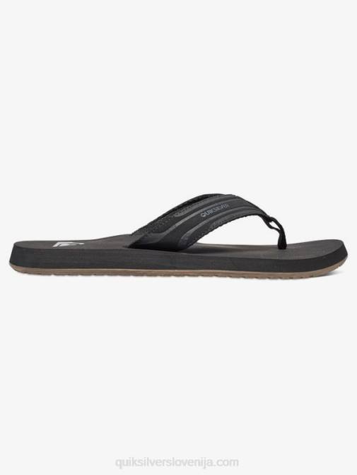 Quiksilver PJ4H1644 moški črna/rjava sandali z opičjim ključem