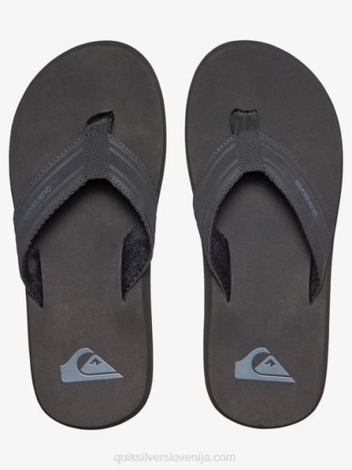Quiksilver PJ4H1644 moški črna/rjava sandali z opičjim ključem