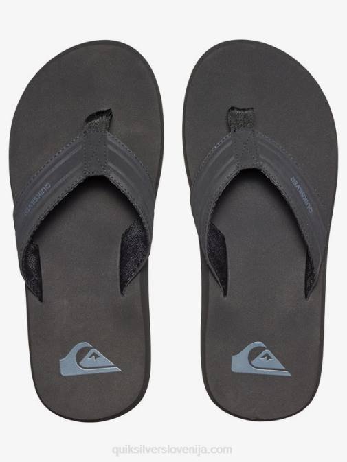 Quiksilver PJ4H1644 moški črna/rjava sandali z opičjim ključem