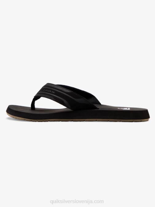Quiksilver PJ4H1644 moški črna/rjava sandali z opičjim ključem