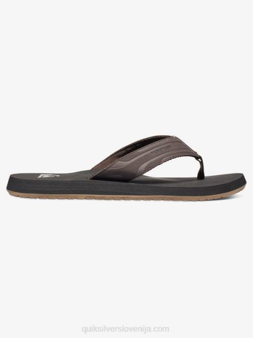 Quiksilver PJ4H1646 moški rjava/črna sandali z opičjim ključem