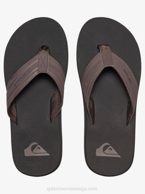 Quiksilver PJ4H1646 moški rjava/črna sandali z opičjim ključem