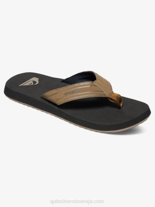 Quiksilver PJ4H1647 moški tan - trdna sandali z opičjim ključem