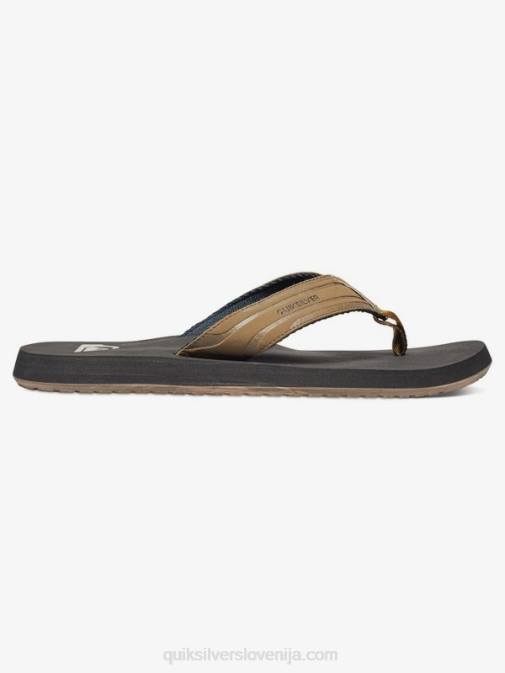 Quiksilver PJ4H1647 moški tan - trdna sandali z opičjim ključem
