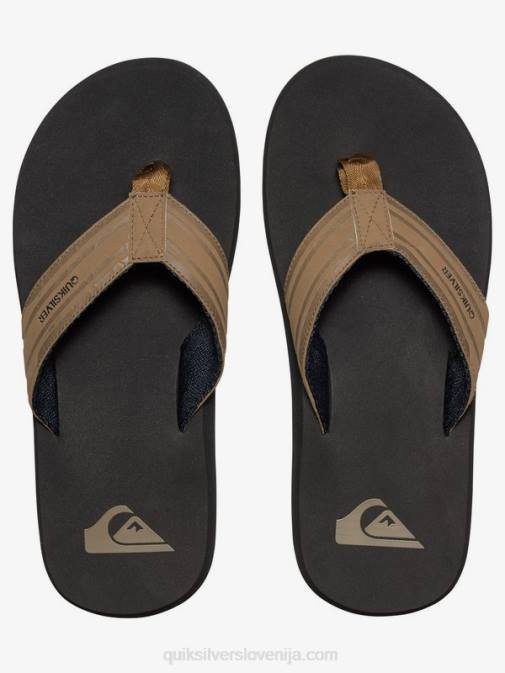 Quiksilver PJ4H1647 moški tan - trdna sandali z opičjim ključem