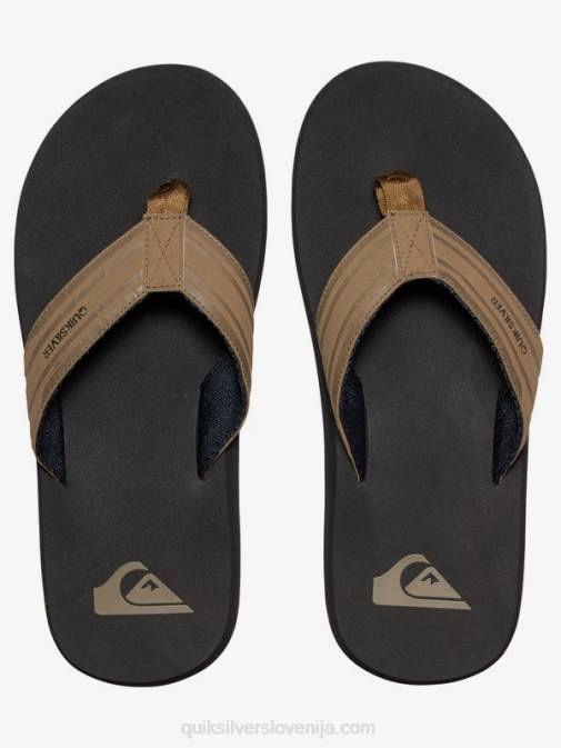 Quiksilver PJ4H1647 moški tan - trdna sandali z opičjim ključem